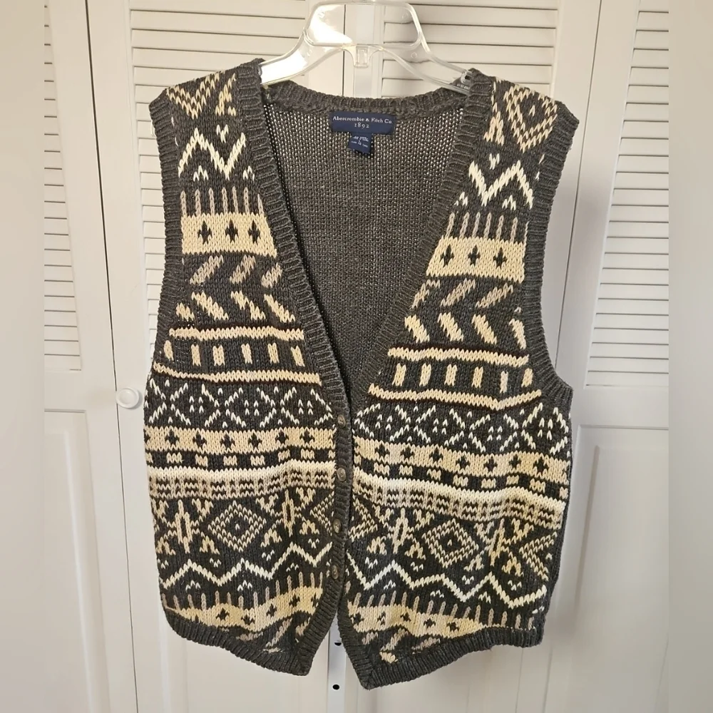 Abercrombie & Fitch Black Knit Top